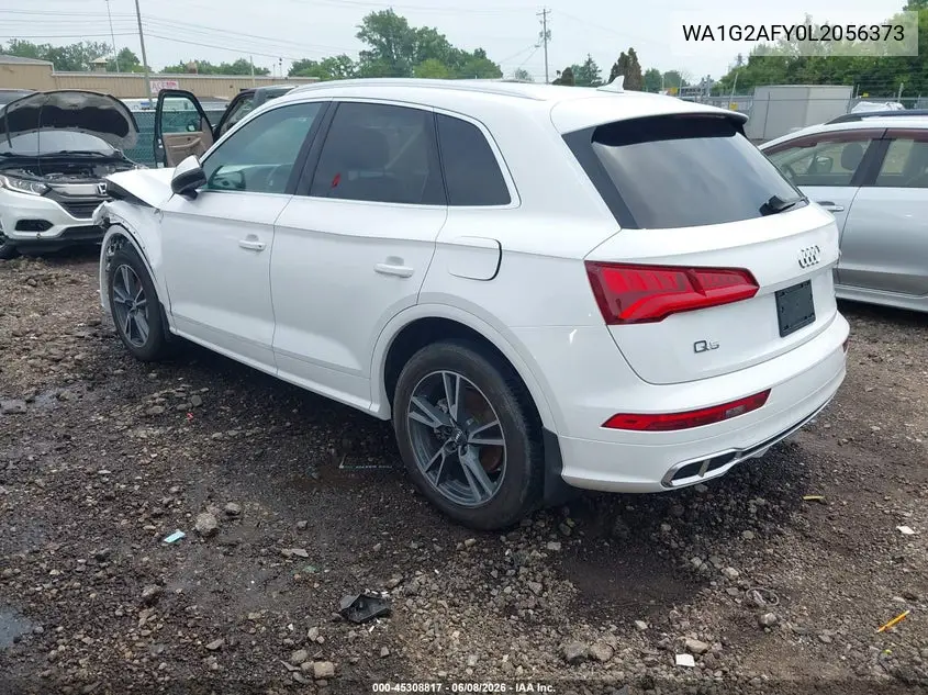 2020 Audi Q5 Premium 55 Tfsi E Quattro S Tronic VIN: WA1G2AFY0L2056373 Lot: 45308817