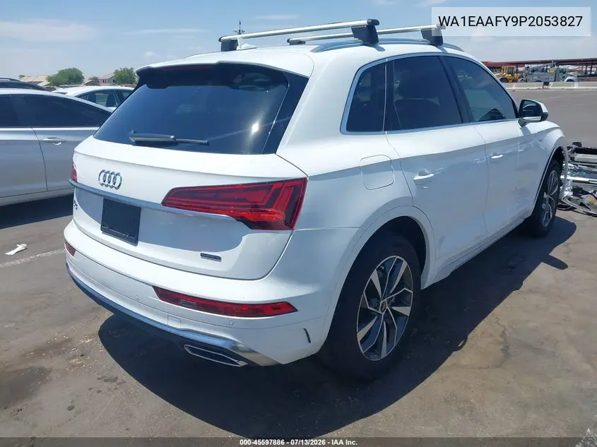 2023 Audi Q5 Premium Plus 45 Tfsi S Line Quattro VIN: WA1EAAFY9P2053827 Lot: 45597886