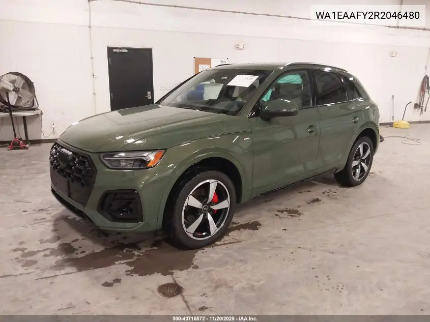 WA1EAAFY2R2046480 2024 Audi Q5 Premium Plus 45 Tfsi S Line Quattro