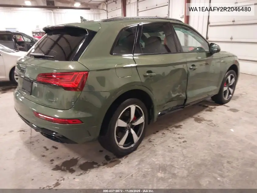 WA1EAAFY2R2046480 2024 Audi Q5 Premium Plus 45 Tfsi S Line Quattro