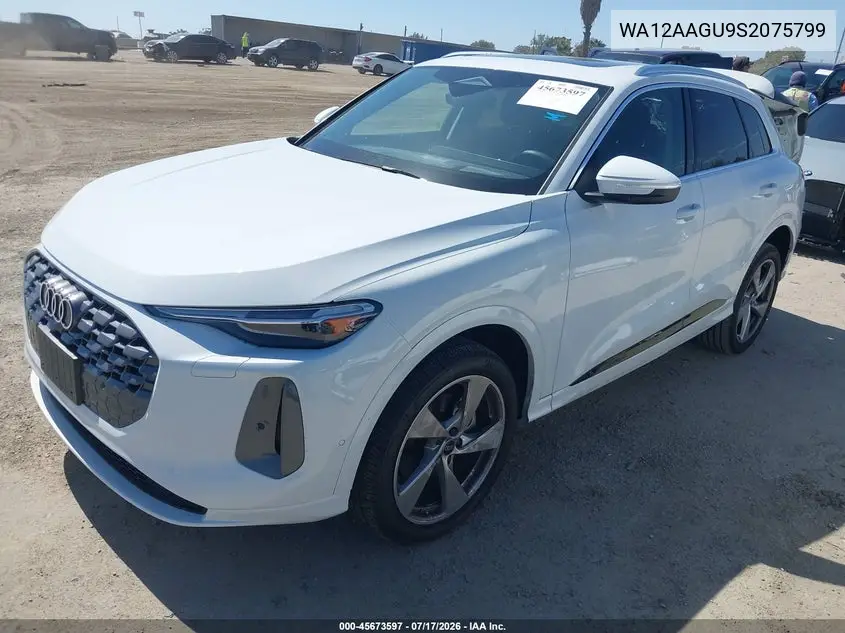 2025 Audi All-New Q5 Premium Plus Tfsi Quattro S Tronic VIN: WA12AAGU9S2075799 Lot: 45673597