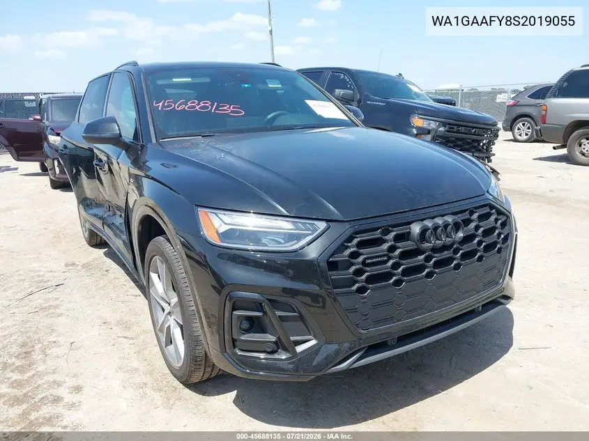 2025 Audi Q5 Premium 45 Tfsi S Line Quattro VIN: WA1GAAFY8S2019055 Lot: 45688135