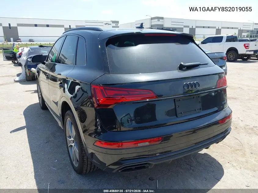 2025 Audi Q5 Premium 45 Tfsi S Line Quattro VIN: WA1GAAFY8S2019055 Lot: 45688135