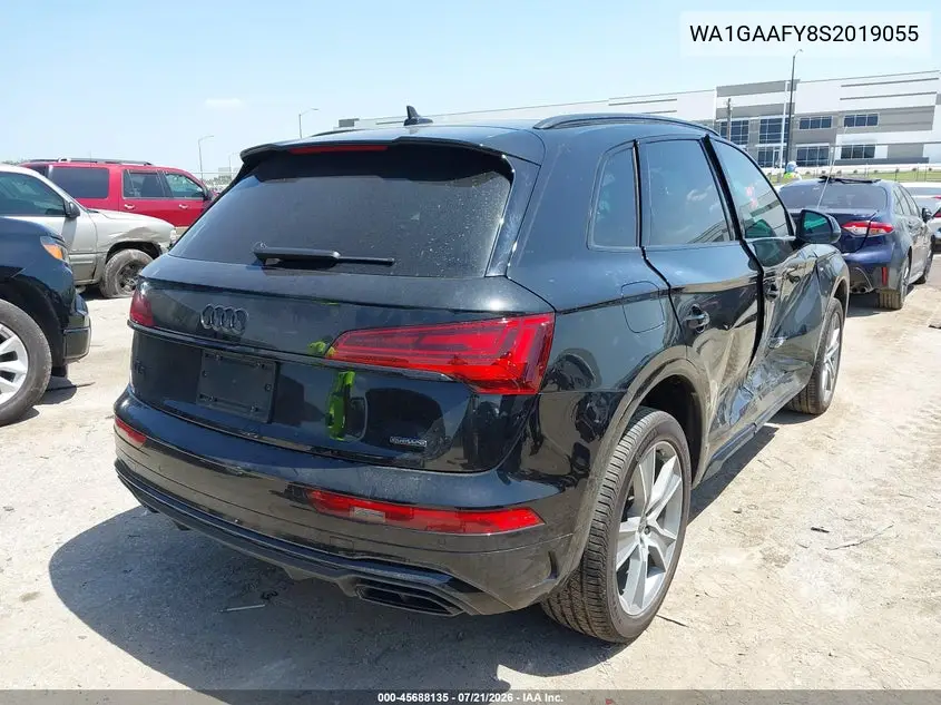 2025 Audi Q5 Premium 45 Tfsi S Line Quattro VIN: WA1GAAFY8S2019055 Lot: 45688135