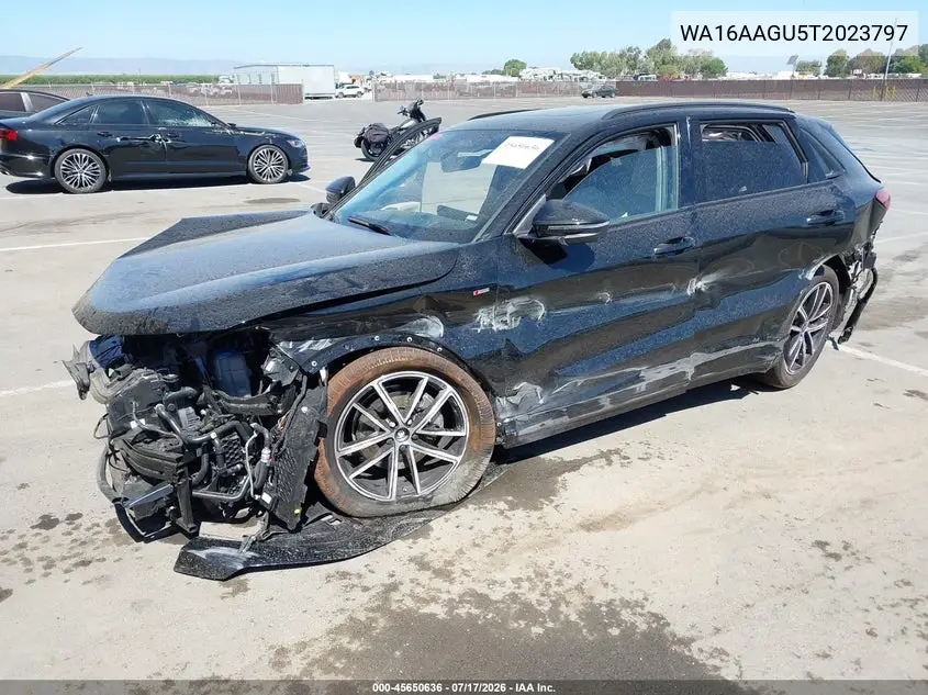 2026 Audi Q5 VIN: WA16AAGU5T2023797 Lot: 45650636