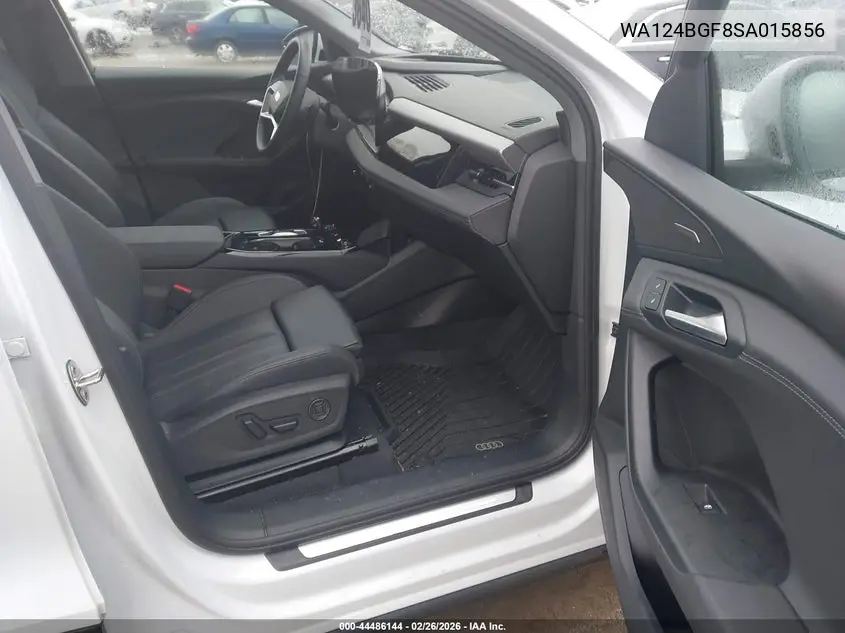 2025 Audi Q6 E-Tron Premium Plus Quattro VIN: WA124BGF8SA015856 Lot: 44486144