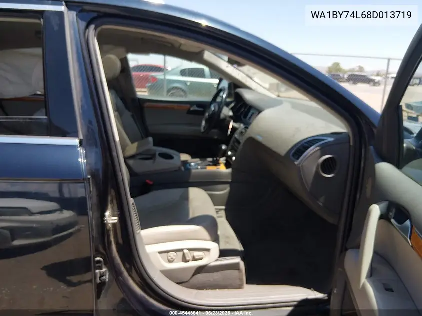 2008 Audi Q7 3.6 Premium VIN: WA1BY74L68D013719 Lot: 45443641