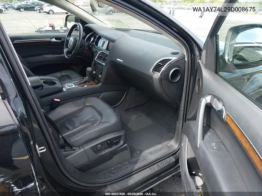 2009 Audi Q7 3.6 5 Passenger/3.6 Premium VIN: WA1AY74L29D008675 Lot: 45221559