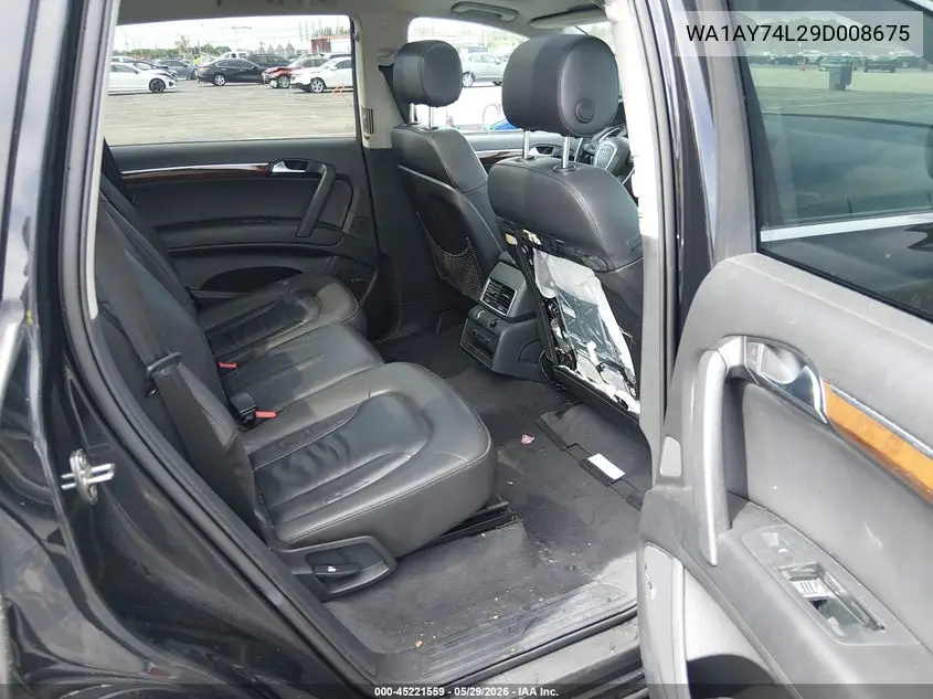 2009 Audi Q7 3.6 5 Passenger/3.6 Premium VIN: WA1AY74L29D008675 Lot: 45221559