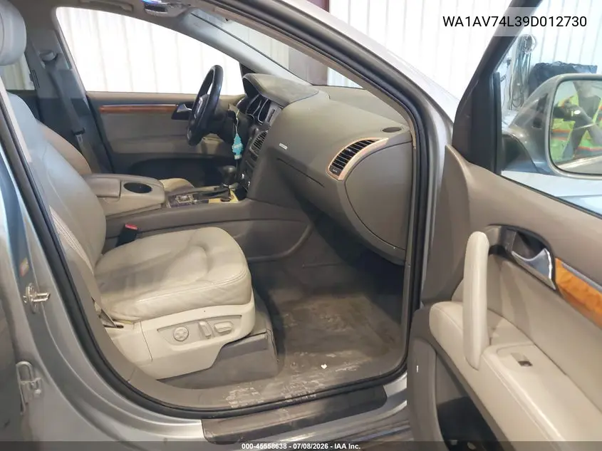2009 Audi Q7 4.2 Prestige VIN: WA1AV74L39D012730 Lot: 45558638