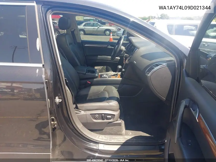 2009 Audi Q7 3.6 Premium VIN: WA1AY74L09D021344 Lot: 45620040