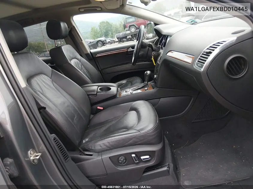 2011 Audi Q7 3.0T Premium VIN: WA1LGAFEXBD010445 Lot: 45631661