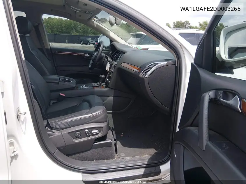 2013 Audi Q7 3.0T Premium VIN: WA1LGAFE2DD003265 Lot: 45193098