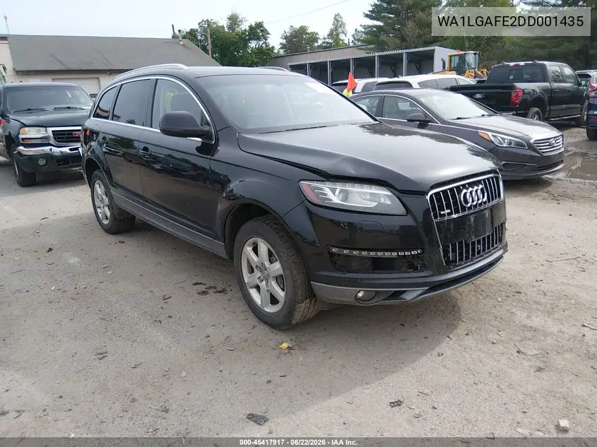 2013 Audi Q7 3.0T Premium VIN: WA1LGAFE2DD001435 Lot: 45417917