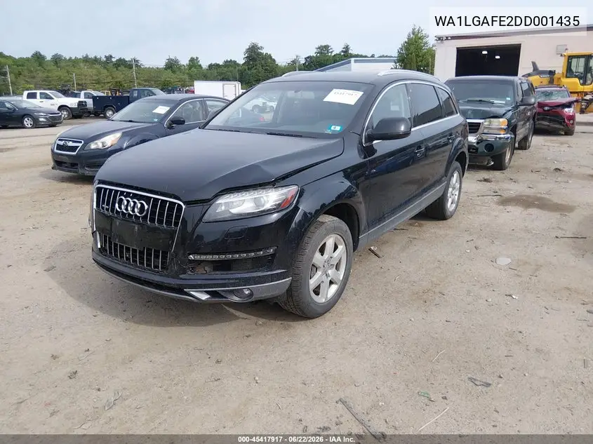 2013 Audi Q7 3.0T Premium VIN: WA1LGAFE2DD001435 Lot: 45417917