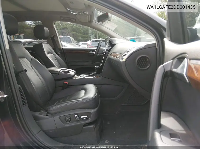 2013 Audi Q7 3.0T Premium VIN: WA1LGAFE2DD001435 Lot: 45417917