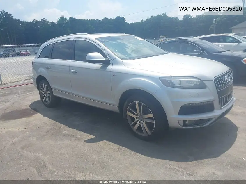 2014 Audi Q7 3.0 Tdi Premium VIN: WA1WMAFE6ED005320 Lot: 45529201
