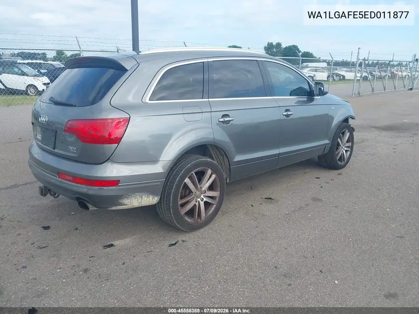 2014 Audi Q7 3.0T Premium VIN: WA1LGAFE5ED011877 Lot: 45558388