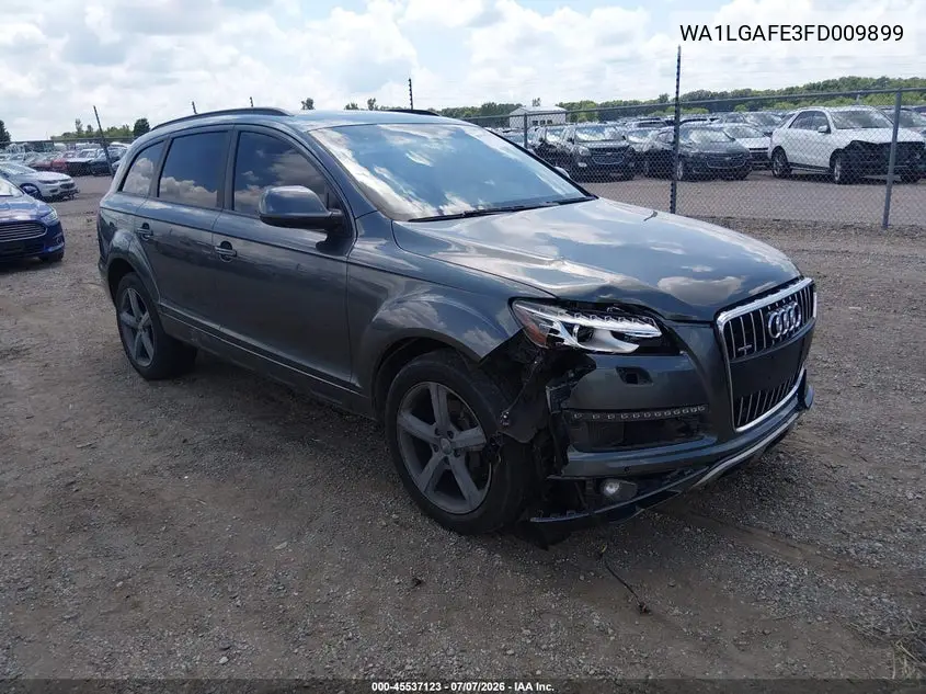 2015 Audi Q7 3.0T Premium VIN: WA1LGAFE3FD009899 Lot: 45537123