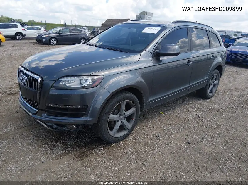 2015 Audi Q7 3.0T Premium VIN: WA1LGAFE3FD009899 Lot: 45537123