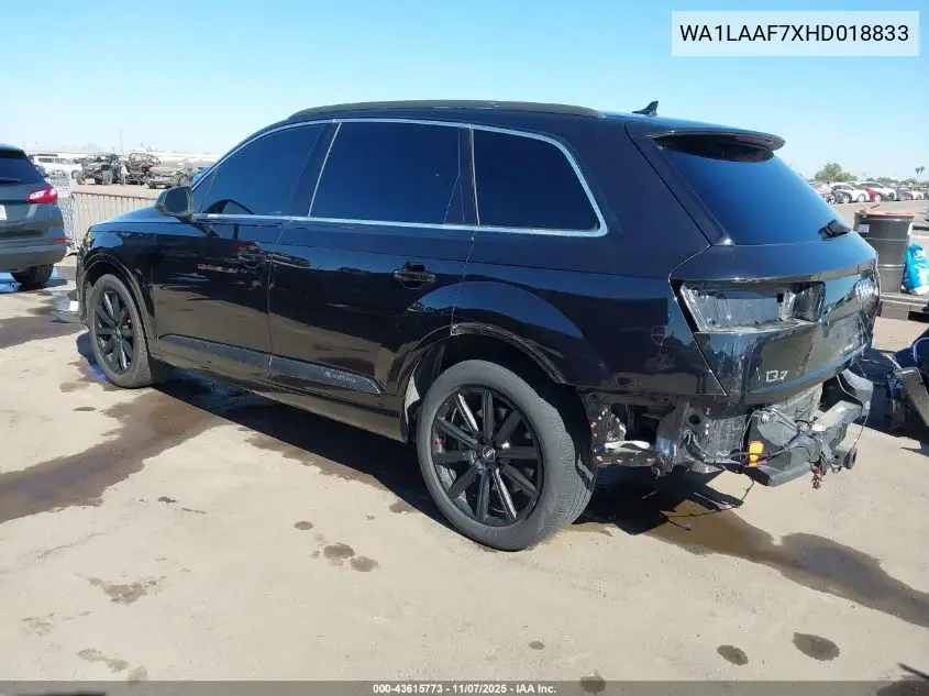 WA1LAAF7XHD018833 2017 Audi Q7 3.0T Premium