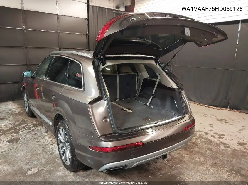 WA1VAAF76HD059128 2017 Audi Q7 3.0T Premium