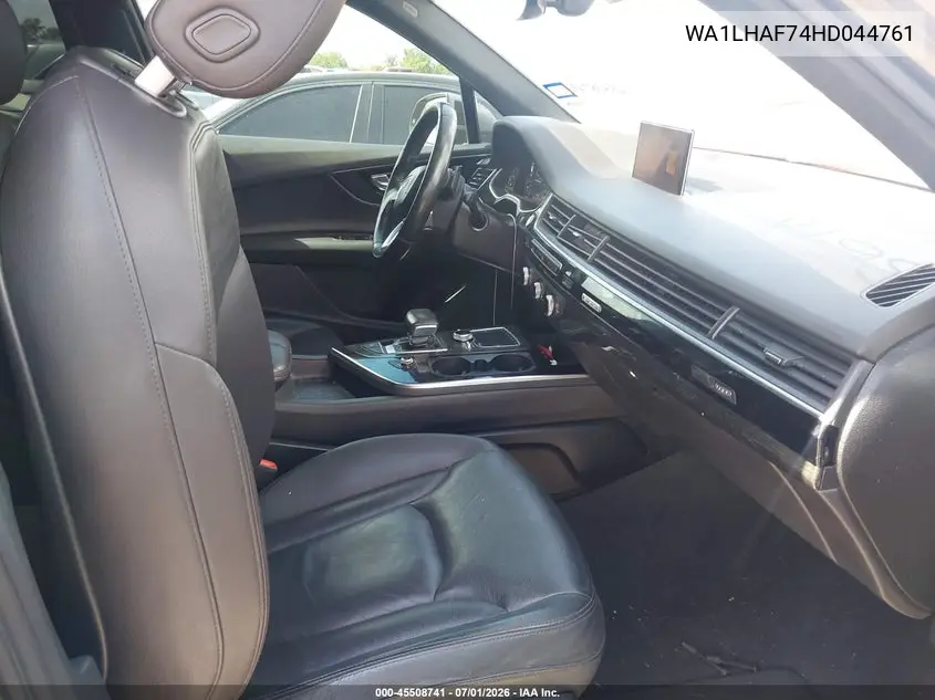 2017 Audi Q7 2.0T Premium VIN: WA1LHAF74HD044761 Lot: 45508741