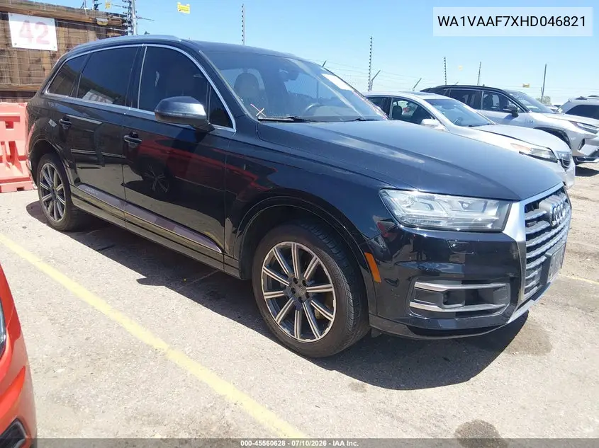 2017 Audi Q7 3.0T Premium VIN: WA1VAAF7XHD046821 Lot: 45560628
