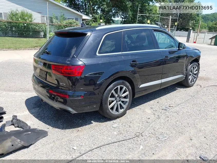 2017 Audi Q7 3.0T Premium VIN: WA1LAAF7XHD013695 Lot: 45570334