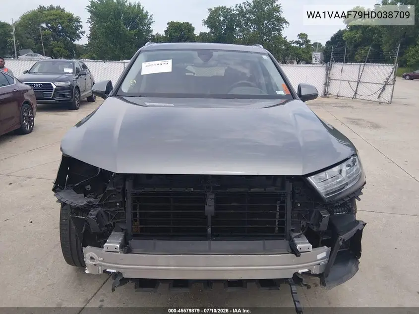 2017 Audi Q7 3.0T Premium VIN: WA1VAAF79HD038709 Lot: 45579879
