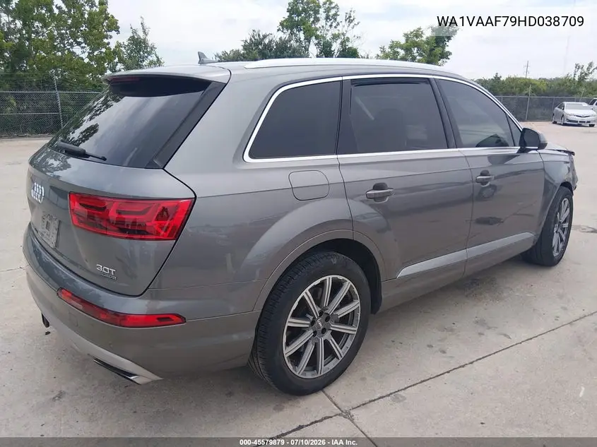2017 Audi Q7 3.0T Premium VIN: WA1VAAF79HD038709 Lot: 45579879