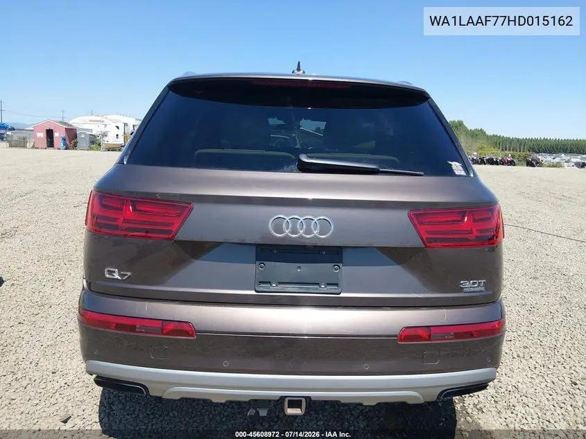 WA1LAAF77HD015162 2017 Audi Q7 3.0T Premium