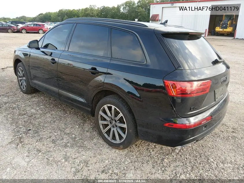 2017 Audi Q7 2.0T Premium VIN: WA1LHAF76HD041179 Lot: 45638009