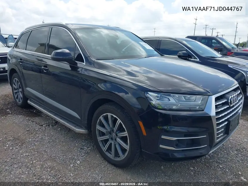2018 Audi Q7 3.0T Premium VIN: WA1VAAF71JD044767 Lot: 45235457