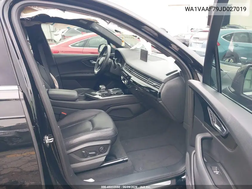 2018 Audi Q7 3.0T Premium VIN: WA1VAAF79JD027019 Lot: 45332050