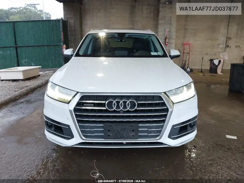 2018 Audi Q7 3.0T Premium VIN: WA1LAAF77JD037877 Lot: 45544877