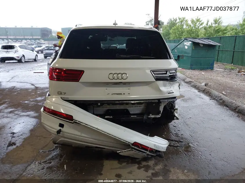2018 Audi Q7 3.0T Premium VIN: WA1LAAF77JD037877 Lot: 45544877