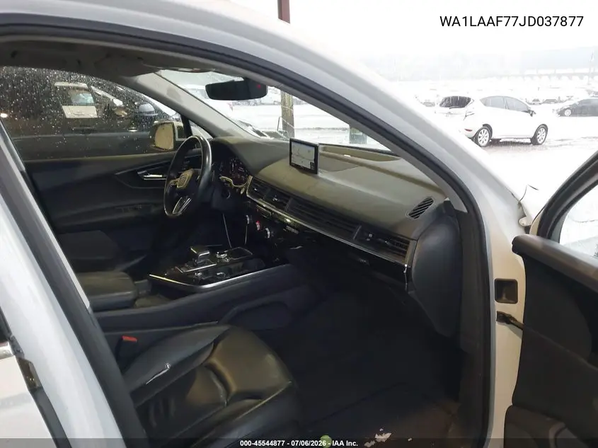 2018 Audi Q7 3.0T Premium VIN: WA1LAAF77JD037877 Lot: 45544877