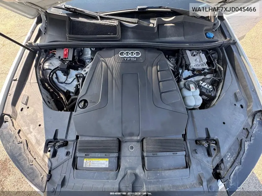 2018 Audi Q7 2.0T Premium VIN: WA1LHAF7XJD045466 Lot: 61189536