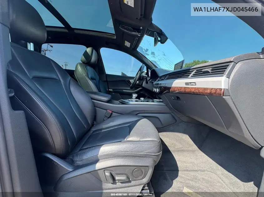 2018 Audi Q7 2.0T Premium VIN: WA1LHAF7XJD045466 Lot: 61189536