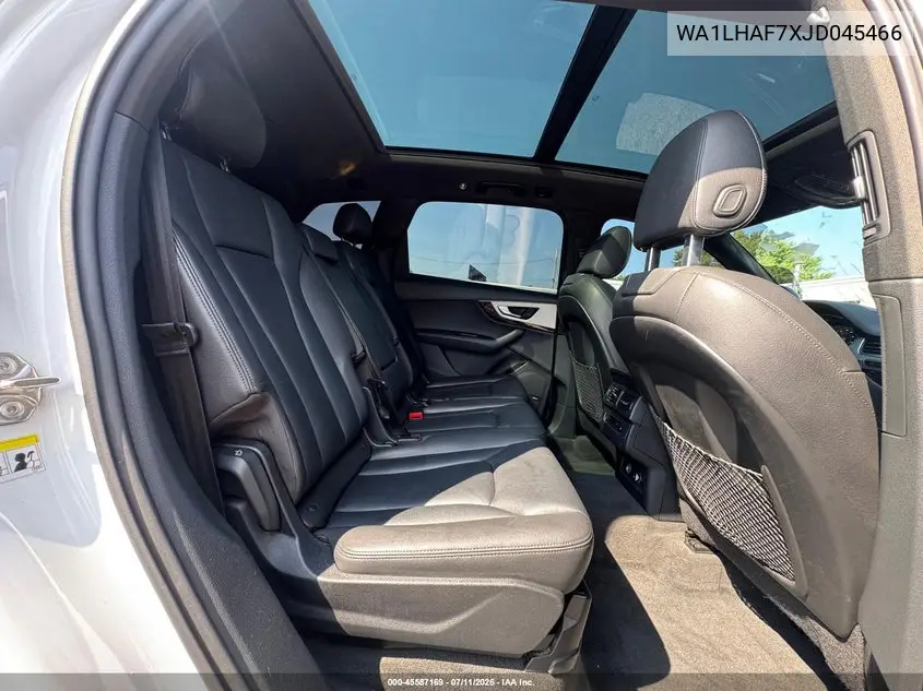 2018 Audi Q7 2.0T Premium VIN: WA1LHAF7XJD045466 Lot: 61189536