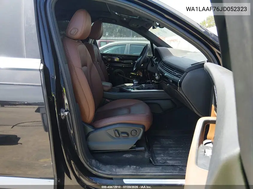2018 Audi Q7 3.0T Premium VIN: WA1LAAF76JD052323 Lot: 45672910