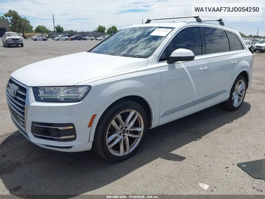 2018 Audi Q7 3.0T Premium VIN: WA1VAAF73JD054250 Lot: 45674299