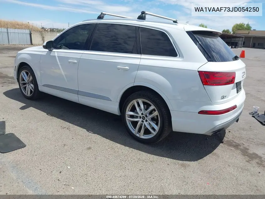 2018 Audi Q7 3.0T Premium VIN: WA1VAAF73JD054250 Lot: 45674299