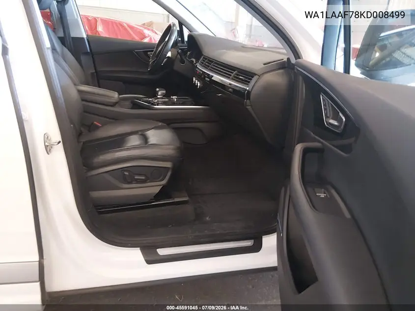 2019 Audi Q7 55 Premium/55 Se Premium VIN: WA1LAAF78KD008499 Lot: 45591045