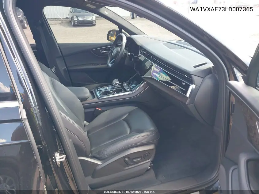 2020 Audi Q7 Prestige 55 Tfsi Quattro Tiptronic VIN: WA1VXAF73LD007365 Lot: 45369378