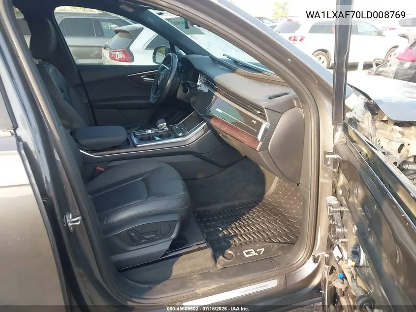 2020 Audi Q7 Premium Plus 55 Tfsi Quattro Tiptronic VIN: WA1LXAF70LD008769 Lot: 45609602