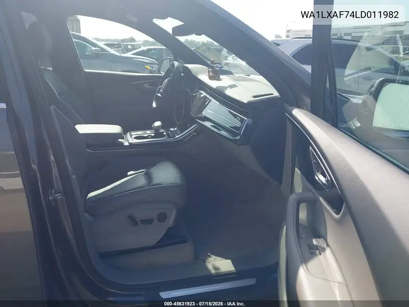 2020 Audi Q7 Premium Plus 55 Tfsi Quattro Tiptronic VIN: WA1LXAF74LD011982 Lot: 45631923