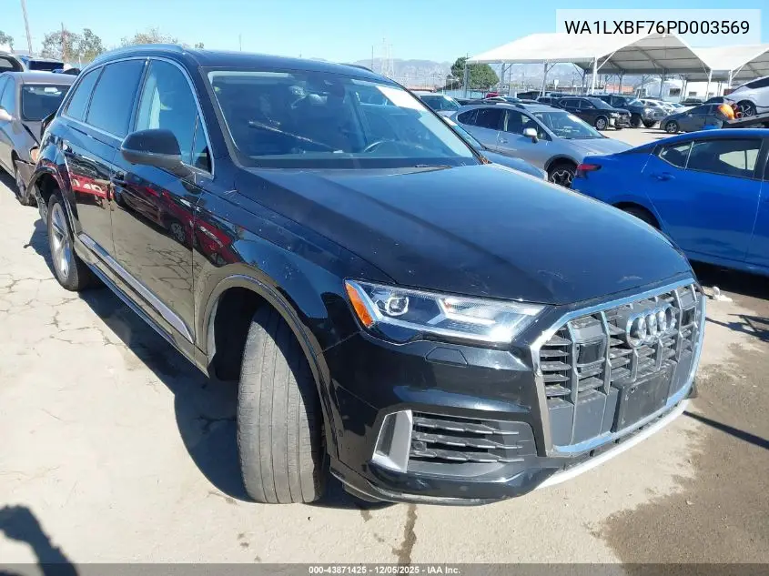 WA1LXBF76PD003569 2023 Audi Q7 Premium Plus 55 Tfsi Quattro Tiptronic