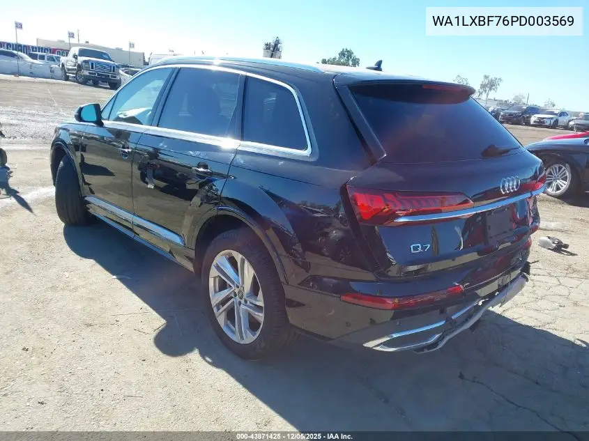 WA1LXBF76PD003569 2023 Audi Q7 Premium Plus 55 Tfsi Quattro Tiptronic